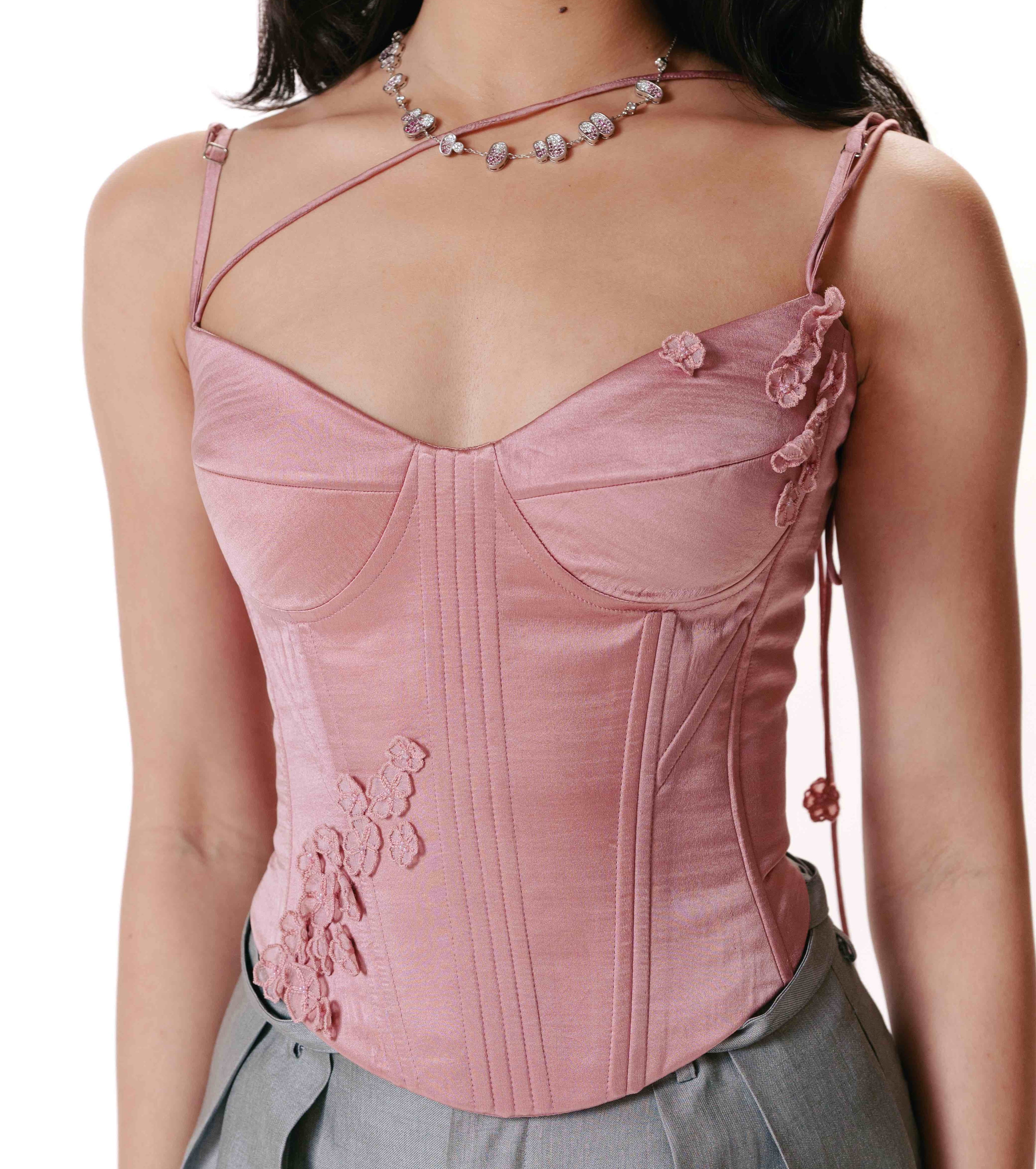 Flushed Pink Corset