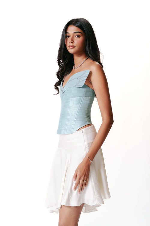 Blue Crush Corset
