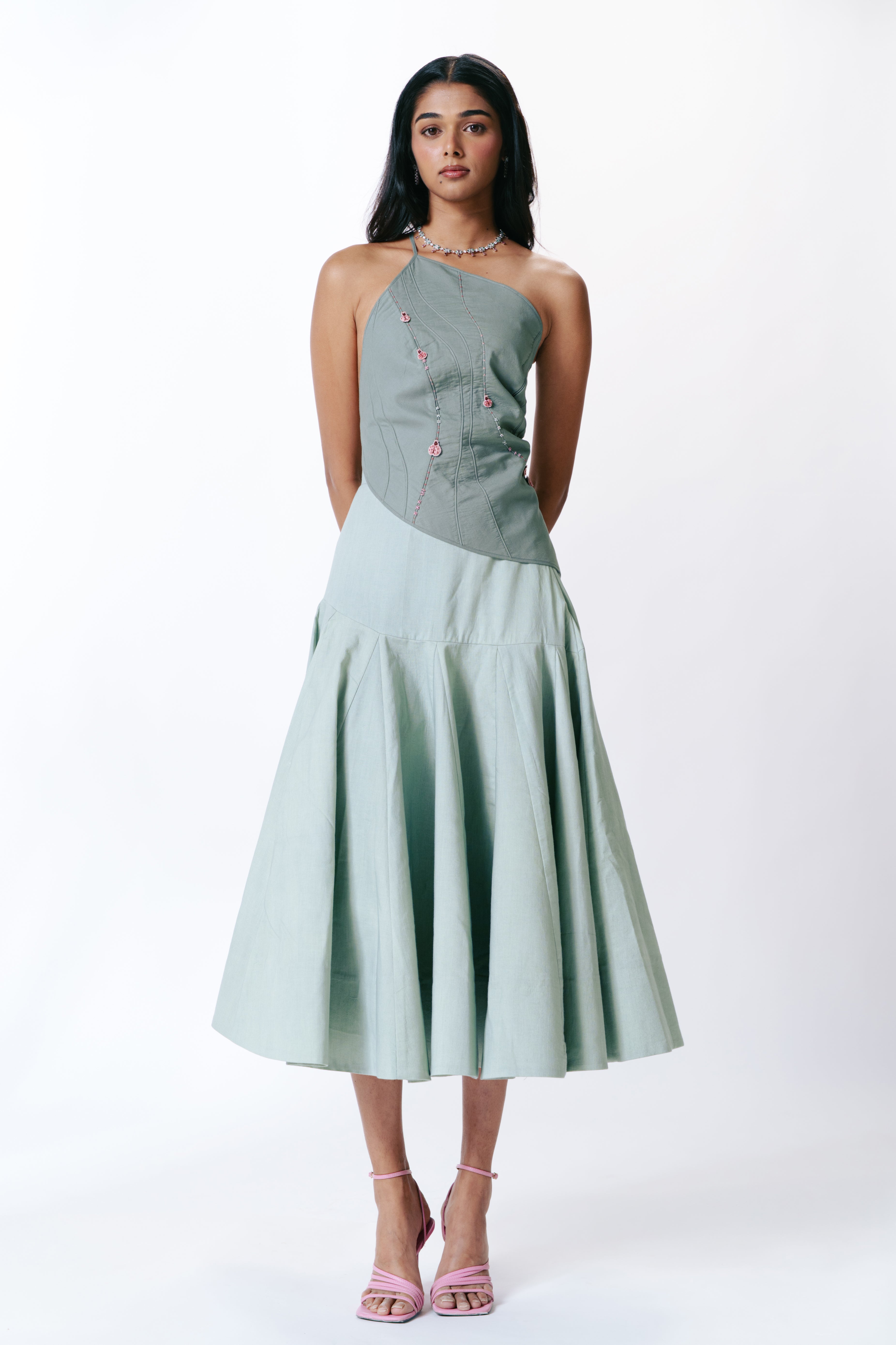 Green Flag Skirt